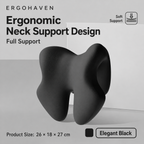 ErgoHaven Multi-Position Ergonomic Neck Support Pillow