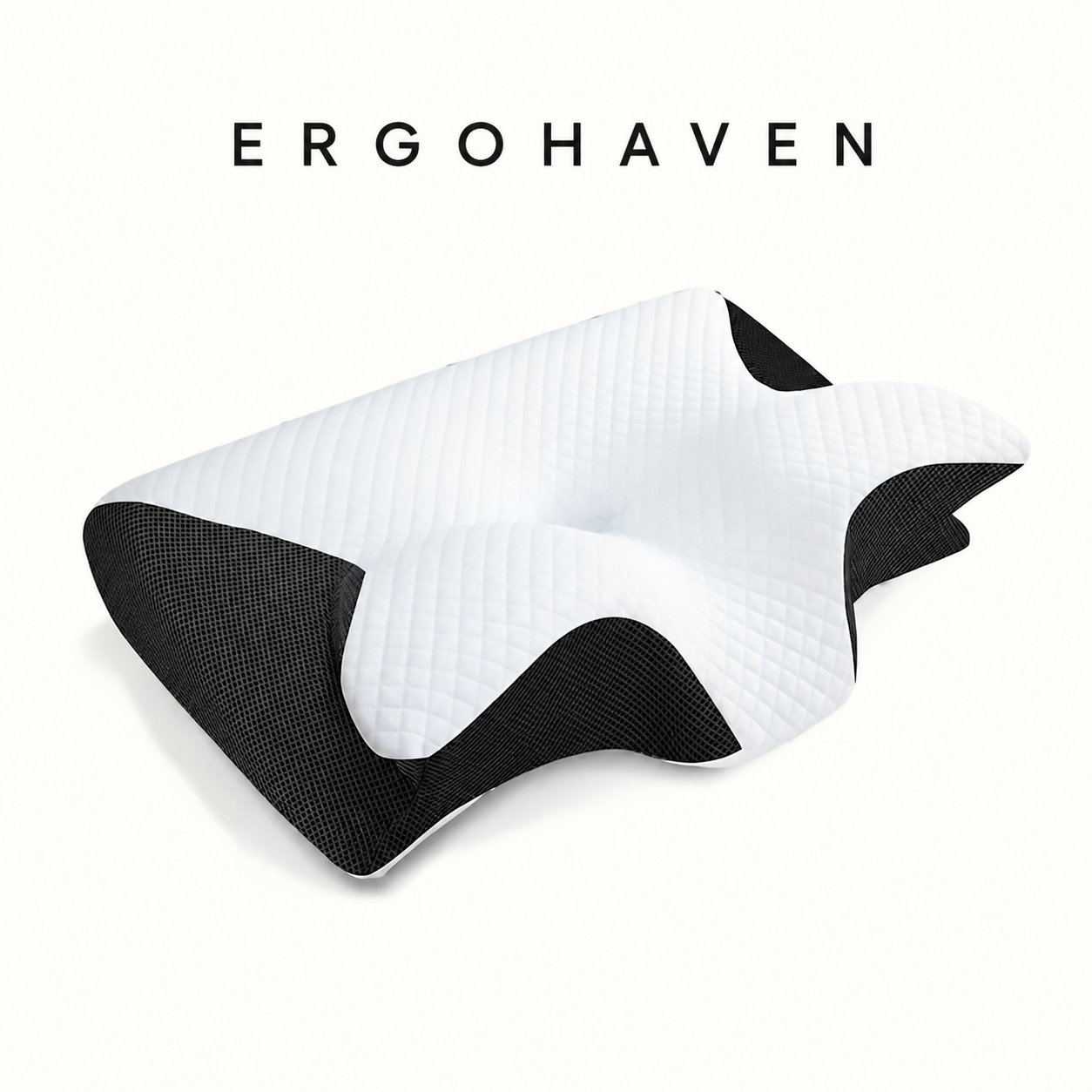 Pillow For ErgoHaven Anti Snore Ergonomic Premium Neck Pain Relief Memory Foam