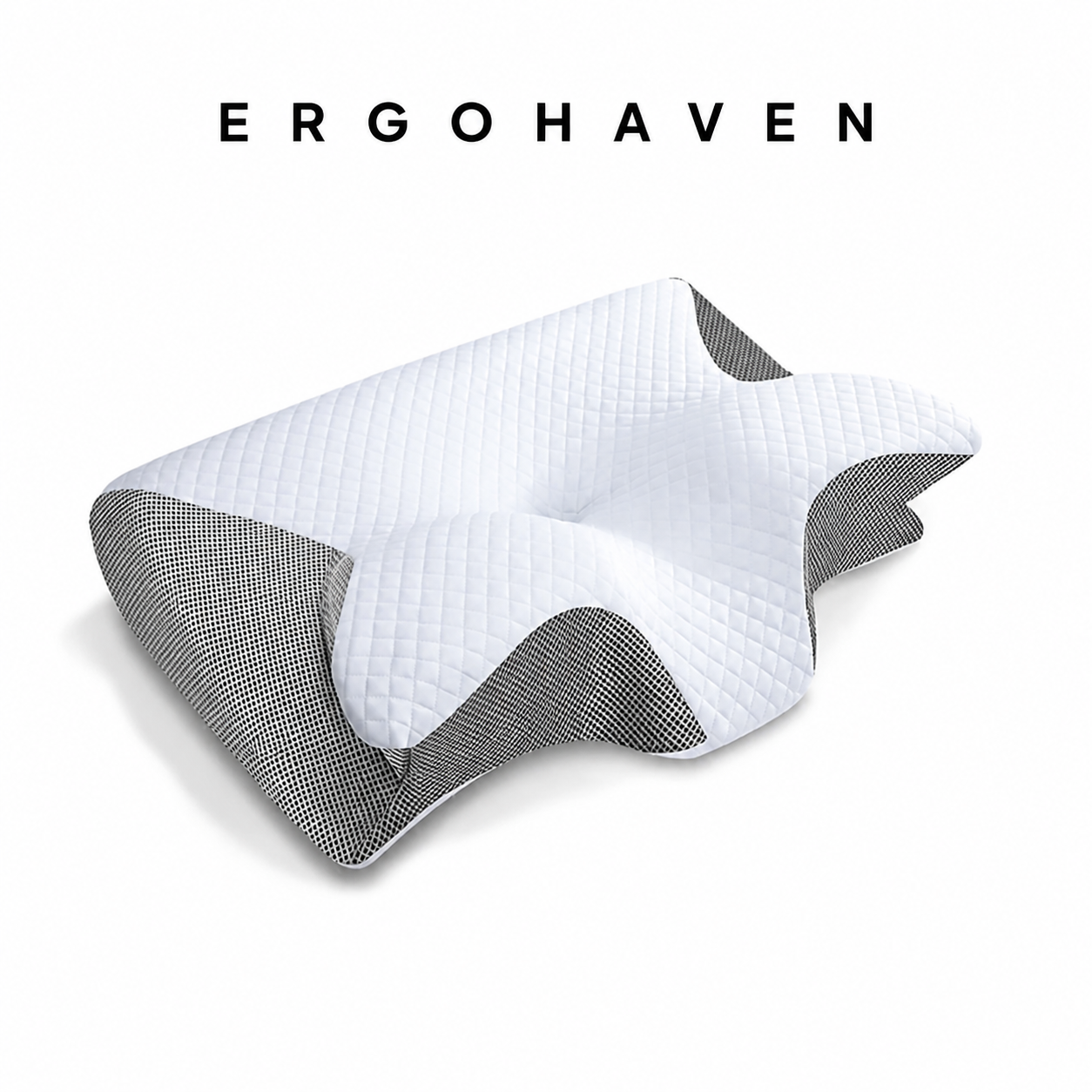 Pillow For ErgoHaven Anti Snore Ergonomic Premium Neck Pain Relief Memory Foam