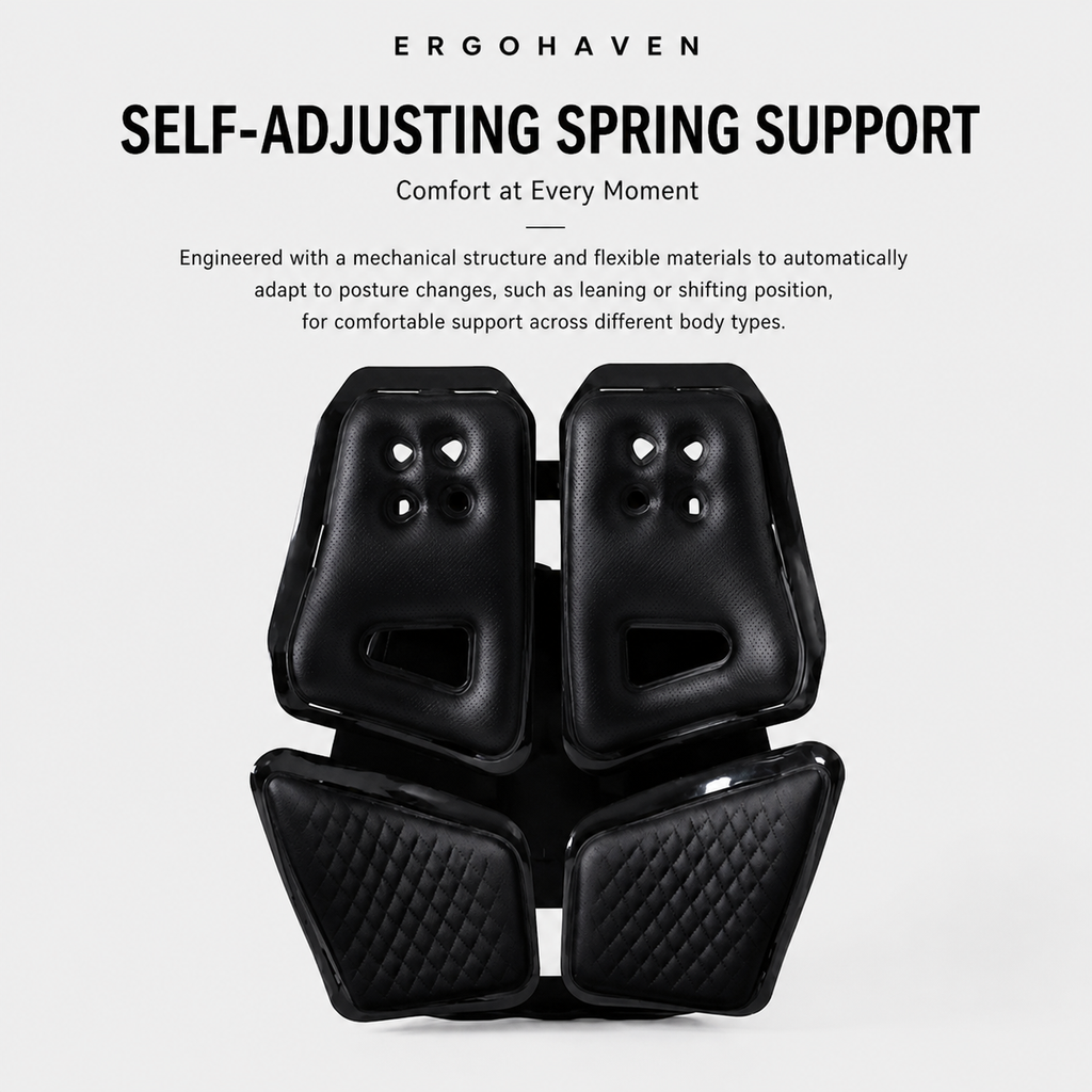 ErgoHaven 4-Zone Car Lumbar Support